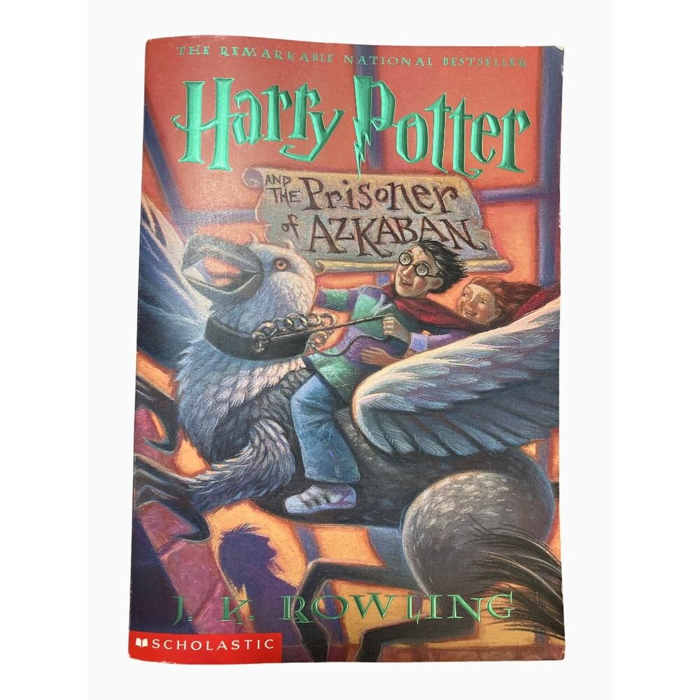 Harry Potter And The Prisoner Of Azkaban Paperback Book By J.K.  Rowling Scholas